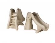 SlideAway Removable In-Ground Pool Slide, Taupe Color