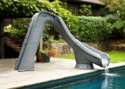SR Smith Typhoon Right Turn Grey Granite Pool Slide