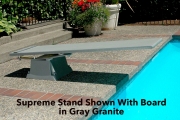 SR Smith Supreme Jump Stand with Frontier lll Board Complete - 6' Radiant White with White Tread