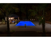 SR Smith Treo Color RGB LED Underwater Pool Light, 5W 12V 80' Cord, 8 Light Bulk Pack, FLED-C-TR-PK8